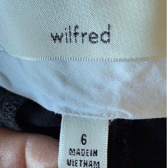 Wilfred Effortless Pants in Black Womens Size 6 - Picture 8 of 9